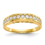10k I LOVE YOU FOREVER CZ Ring