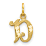 10k Small Diamond-cut Initial D Charm