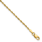 10k Ultra D/C Lightweight Rope Chain Anklet
