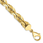 10k Diamond-cut Rope Chain