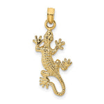 10k Gecko Lizard Charm