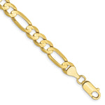 10k Concave Open Figaro Chain