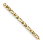 10k Flat Figaro Chain