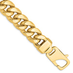 14K Semi-Solid Miami Cuban with Lobster Clasp Chain
