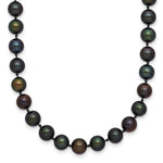 14k 5- Black Near-Round Freshwater Cultured Pearl Necklace
