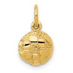 14k Soccer Ball Charm