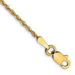 14K Ultra Diamond-cut Rope with Lobster Clasp Chain