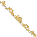 14k Polished Noahs Ark Bracelet