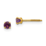 14k Madi K Amethyst Earrings