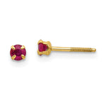 14k Madi K Ruby Earrings