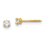 14k Madi K Imitation April Birthstone Earrings