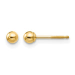 14k Madi K Ball Push On and Screw Off Screwback Post Earrings