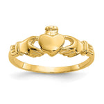 14k Madi K Claddagh Size 3 Ring