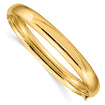 14k 5/16 High Polished Hinged Bangle Bracelet