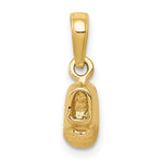 14k 3-D Baby Shoe Charm
