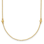 14k Polished D/C Necklace