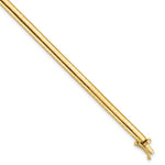 14k Polished Domed Omega Bracelet
