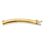14k Standard Weight Domed Omega Extender for Necklace