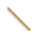 14K Octagonal Snake with Lobster Clasp Chain