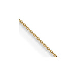 14K Cable with Spring Ring Clasp Pendant Chain