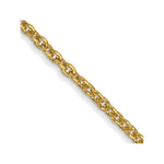 14K Forzantine Cable with Lobster Clasp Chain