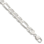 Sterling Silver Figaro Anchor Chain