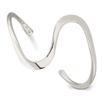 Sterling Silver Fancy Cuff Bangle Bracelet