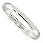 Sterling Silver Polished Flexible Bangle