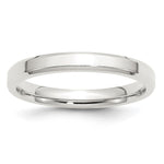 Sterling Silver Beveled Edge Size 13.5 Band