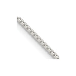 Sterling Silver 8 Sided Box Chain
