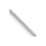 Sterling Silver 8 Sided Box Chain