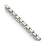 Sterling Silver 8 Sided Box Chain
