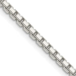 Sterling Silver 8 Sided Box Chain