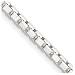 Sterling Silver 8 Sided Box Chain