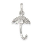 Sterling Silver Polished 3-D Umbrella Charm
