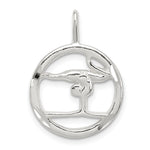 Sterling Silver Gymnastics Charm