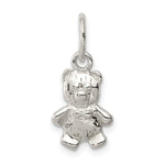Sterling Silver Teddy Bear Charm