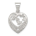 Sterling Silver # 1 Mom Charm