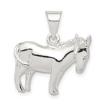 Sterling Silver Donkey Pendant
