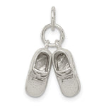 Sterling Silver Baby Shoes Charm