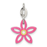 Sterling Silver Enameled Charm