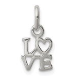 Sterling Silver Love Charm