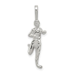 Sterling Silver Polished Runner Pendant