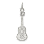 Sterling Silver Guitar Charm