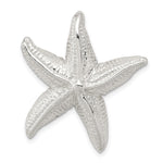 Sterling Silver Polished Textured Starfish Fits up to Cubetto Slide