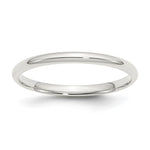 Sterling Silver Comfort Fit Size 7.5 Band