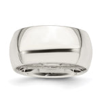 Sterling Silver Comfort Fit Size 10.5 Band