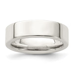 Sterling Silver Comfort Fit Flat Size 13.5 Band