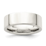 Sterling Silver Comfort Fit Flat Size 4.5 Band