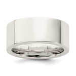 Sterling Silver Comfort Fit Flat Size 9.5 Band